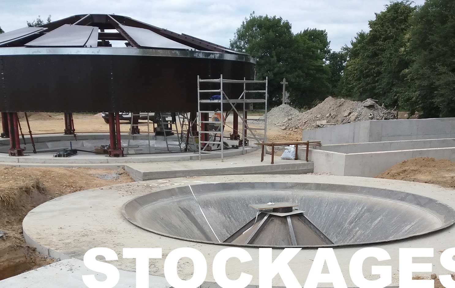 construction de bâtiments pour tout type de stockage